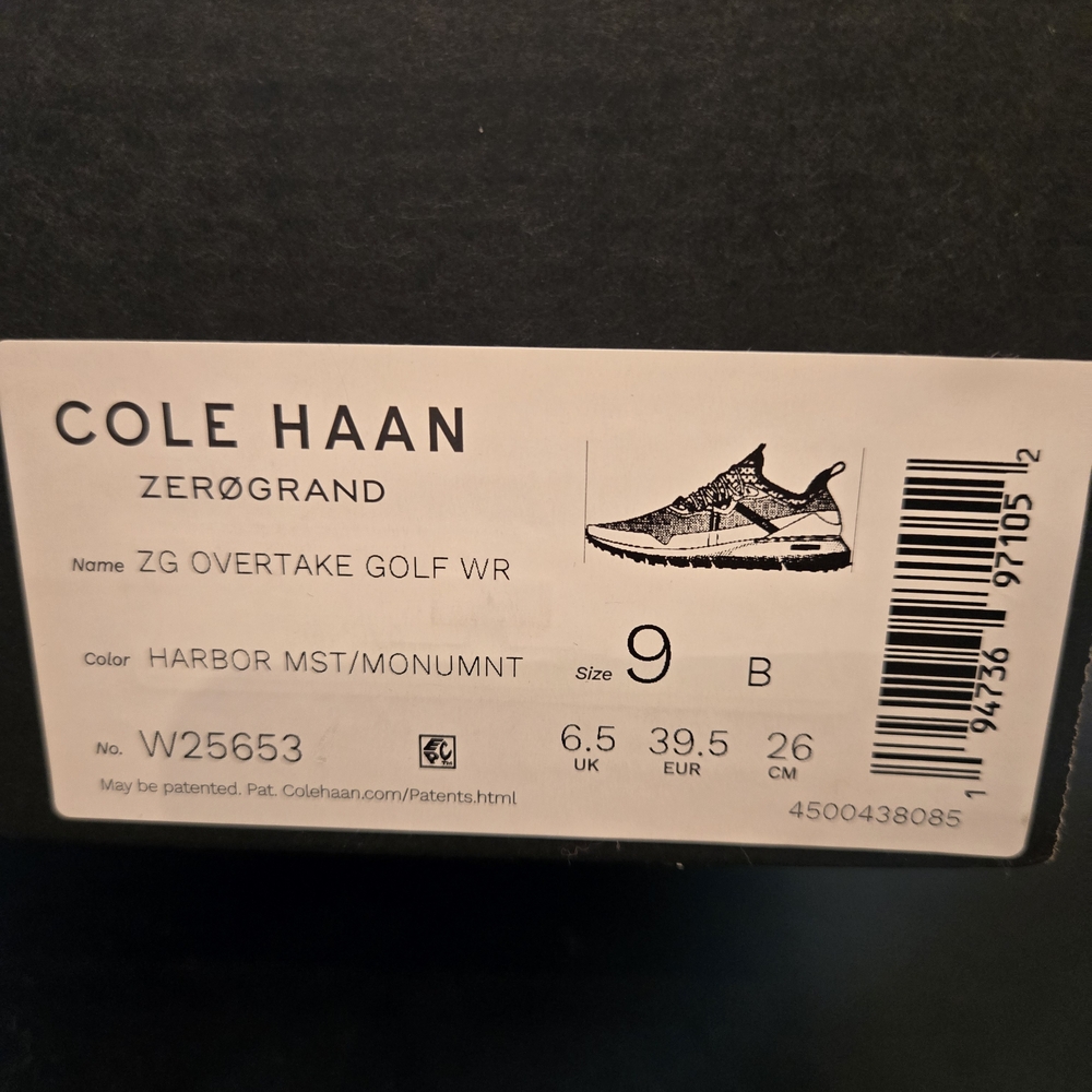 Cole Haan Gray and Orange Athletic Shoes - Picture 7 of 7